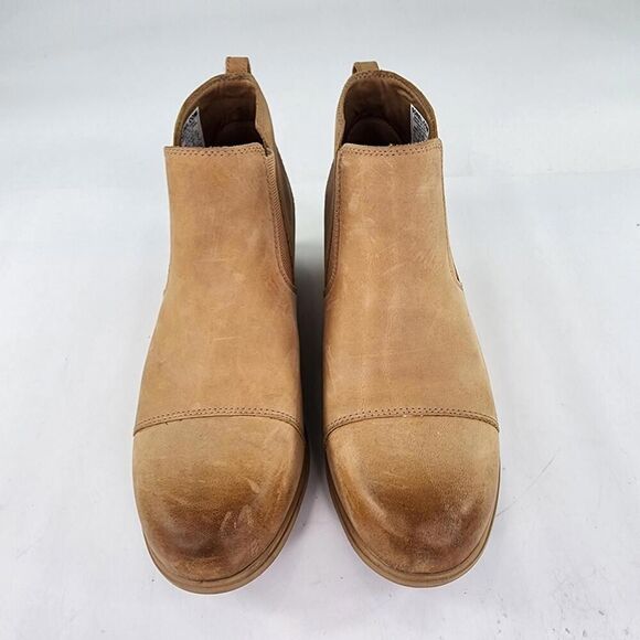 Sorel Evie II Chelsea Boot Womens US 10 Tan Leather Waterproof Pull On Boots - Picture 3 of 11